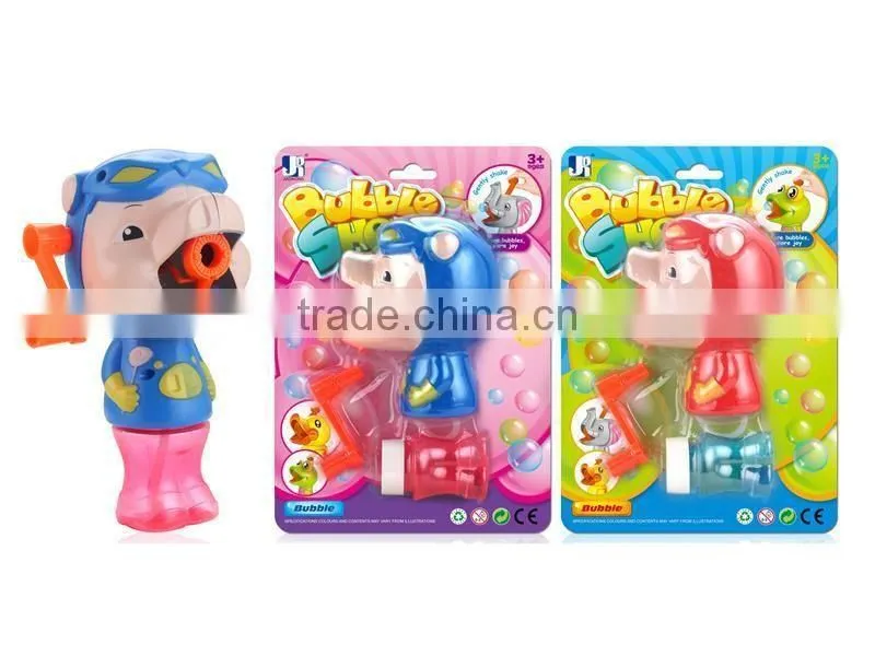 2017 wholesale funny carton soap bubble gun toy for kids