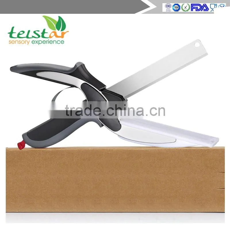 Amazon kitchen gadget 6 in 1 food chopper clever scissor cutter