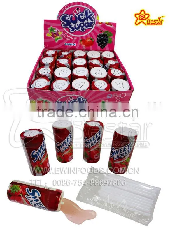 Strawberry Flavor Jam Fill in Cola Bottle