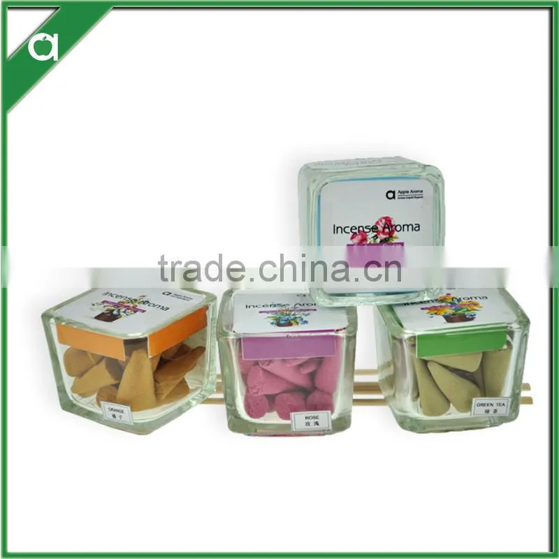 wholesale colorful fragrant cone incense