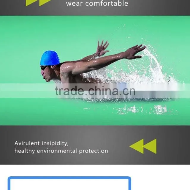 wholesale Low MOQ Custom Silicone Swim Cap For Water Sport, custom silicone product