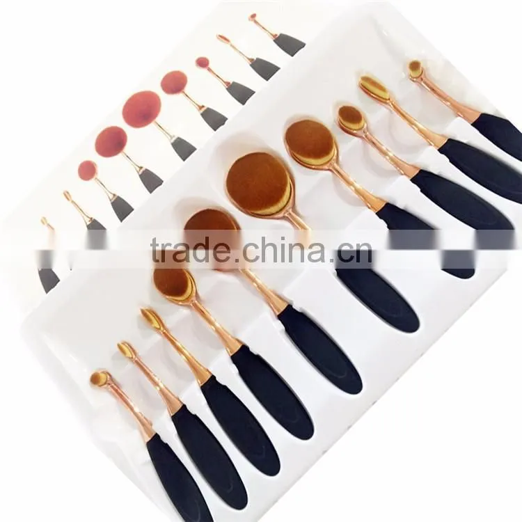2017 shuoyang New Design Fish Scale mermaid makeup brushes colorful Makeup Brushes