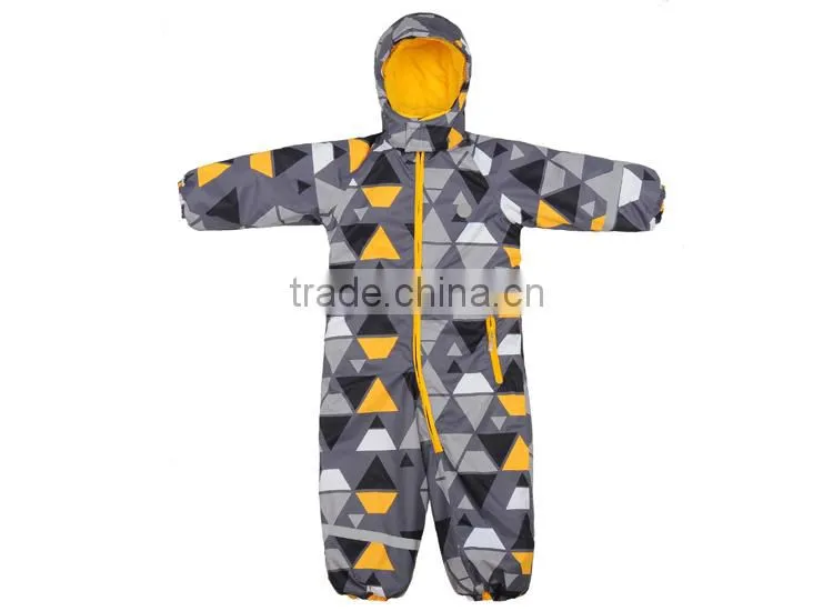 colorful children pullover snow ski wear