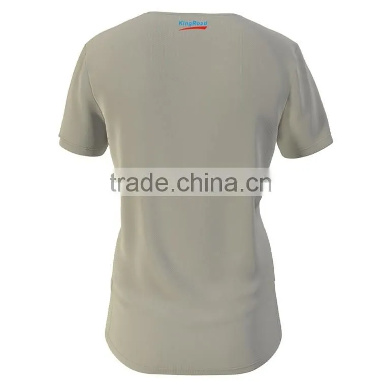 Make your own design Wholesale dry fit sublimation sport running shirt