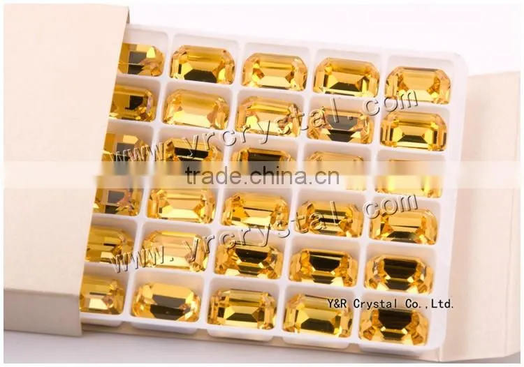 2016 newest K9 crystal glass stone, crystal fancy stone without claw or with claw