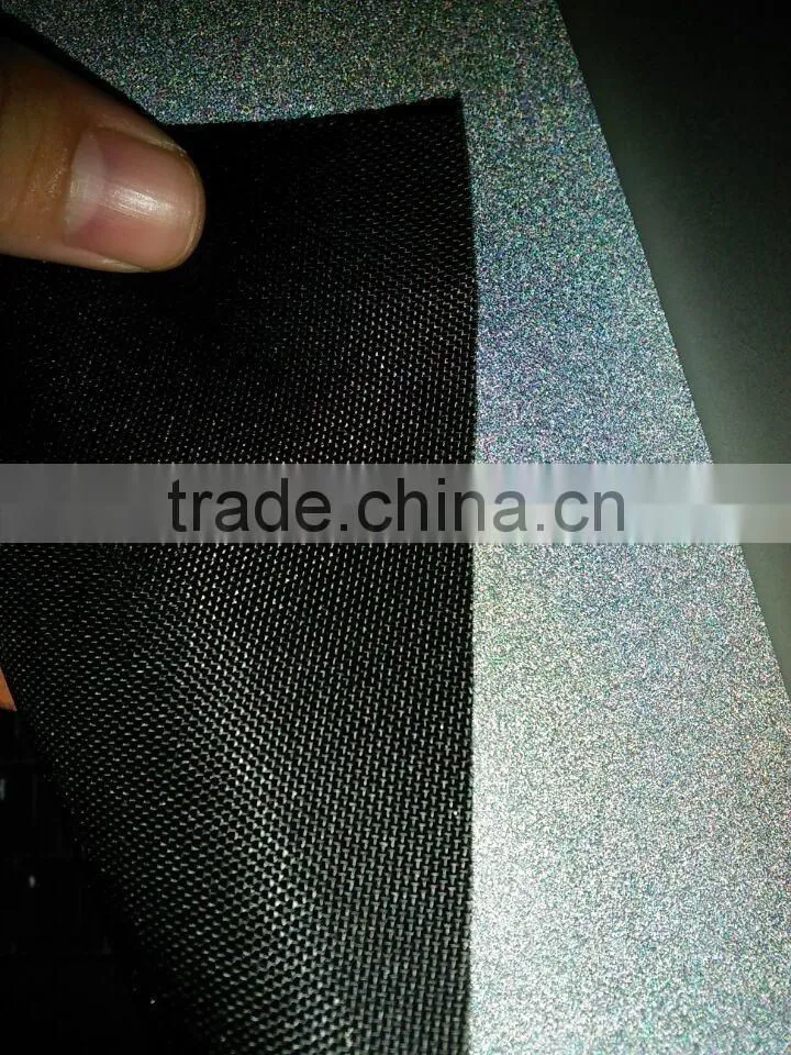 EN471 China Dongguan Wholesale Black 3m Reflective Fabric for Safety Clothes