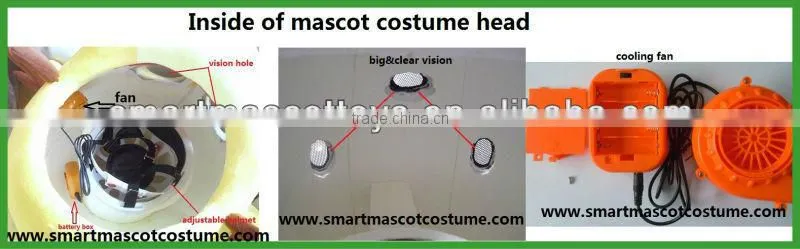 New Design adult red colour bull costumes bull mascot costume