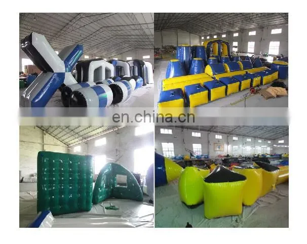 Guangzhou manufacturer field bunker inflatable paintball for fun