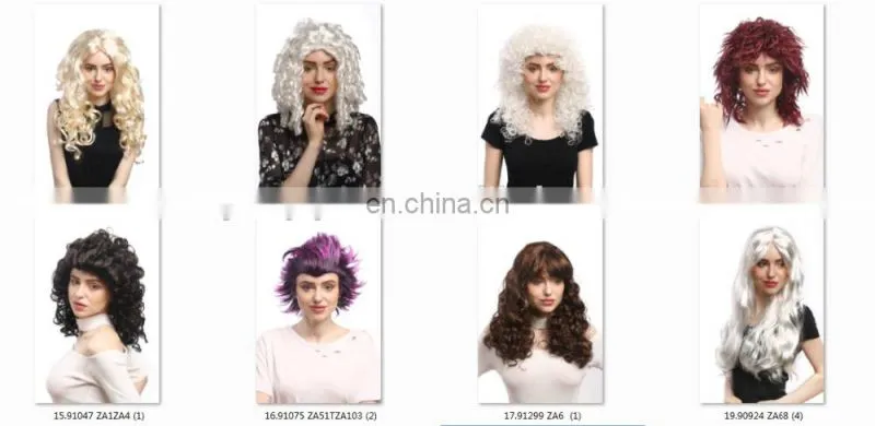 Party lady's Wigs, cosplay party wig P-W196