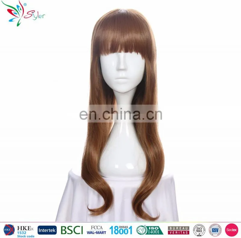 Styler Brand wholesale america cosplay wig cheap short brown cosplay wigs