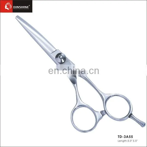2016 hot sale Hair scissors beautiful titanium barber hair scissors