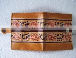 Genuine Leather gents wallet manufacturer, original leather wallet exporter