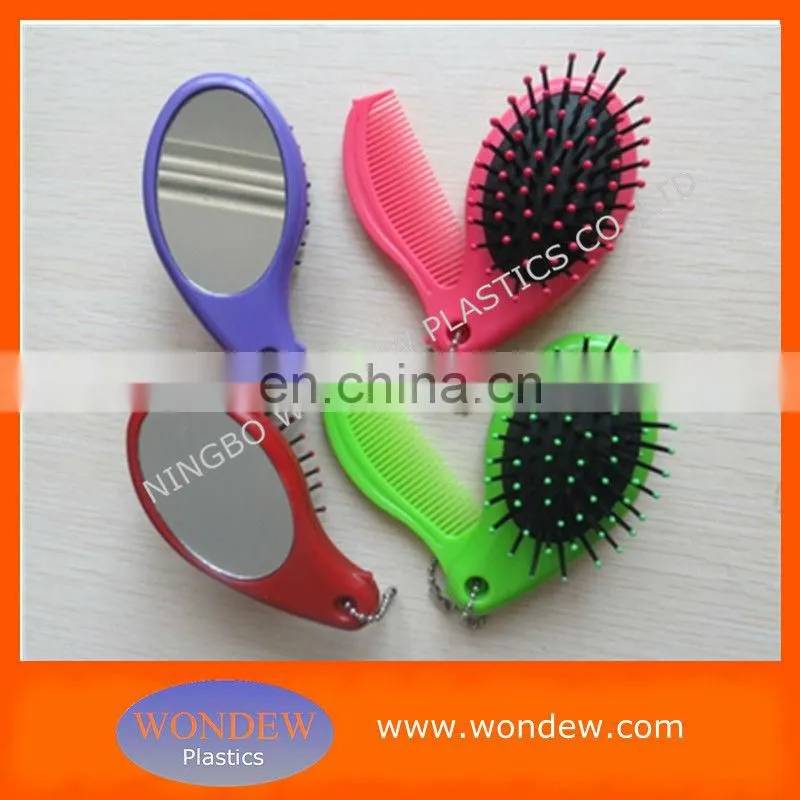 Handbag makeup mirror in flower style