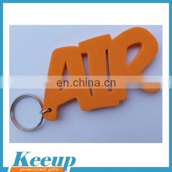 Promotion eva floating keychain