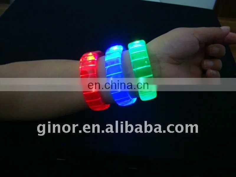 RGB led wristband bracelet