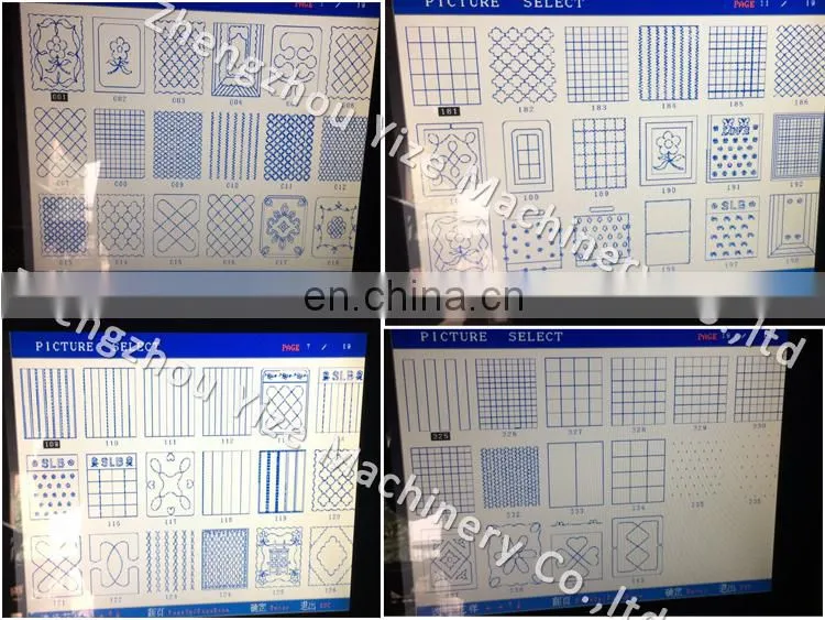 Cheap price computer controlled single head quilting machine for sale