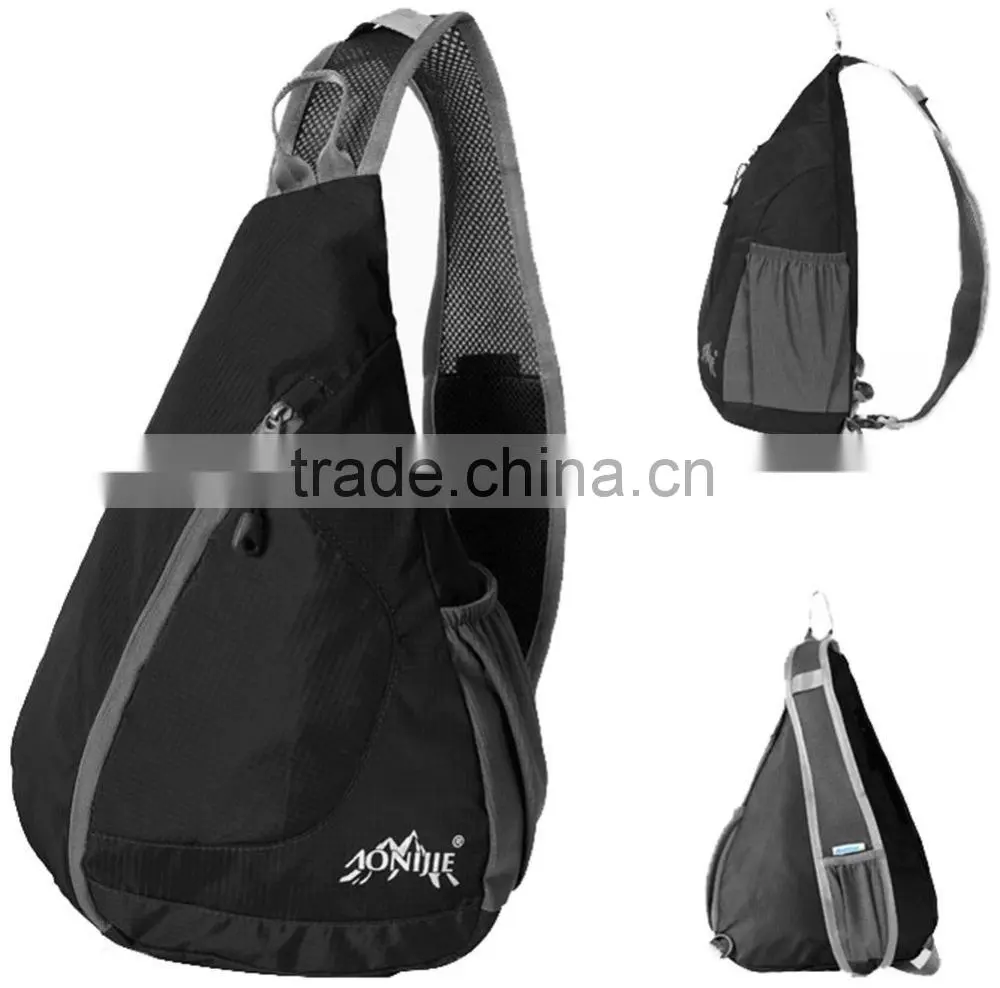 Packable Shoulder Backpack Sling Chest CrossBody Bag Cover Pack Rucksack for Bicycle Sport Hiking Travel Camping Bookbag Men Wo