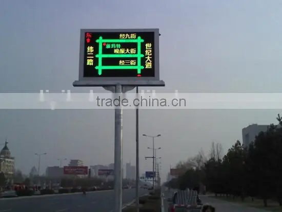 p10 bus video led open sign