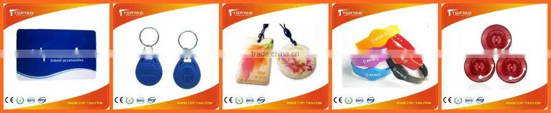 Plastic RFID Key Tag supplier for payment