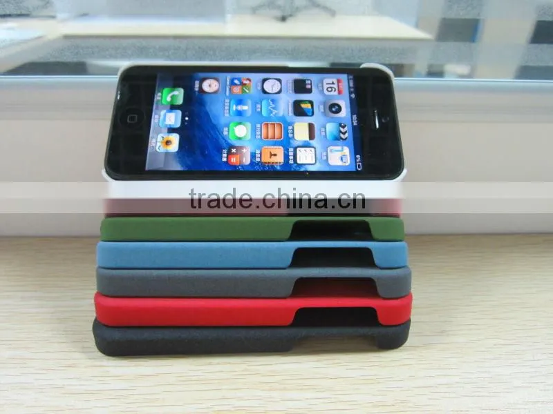 2013 design plastic hard back colorful quicksand case for iphone5