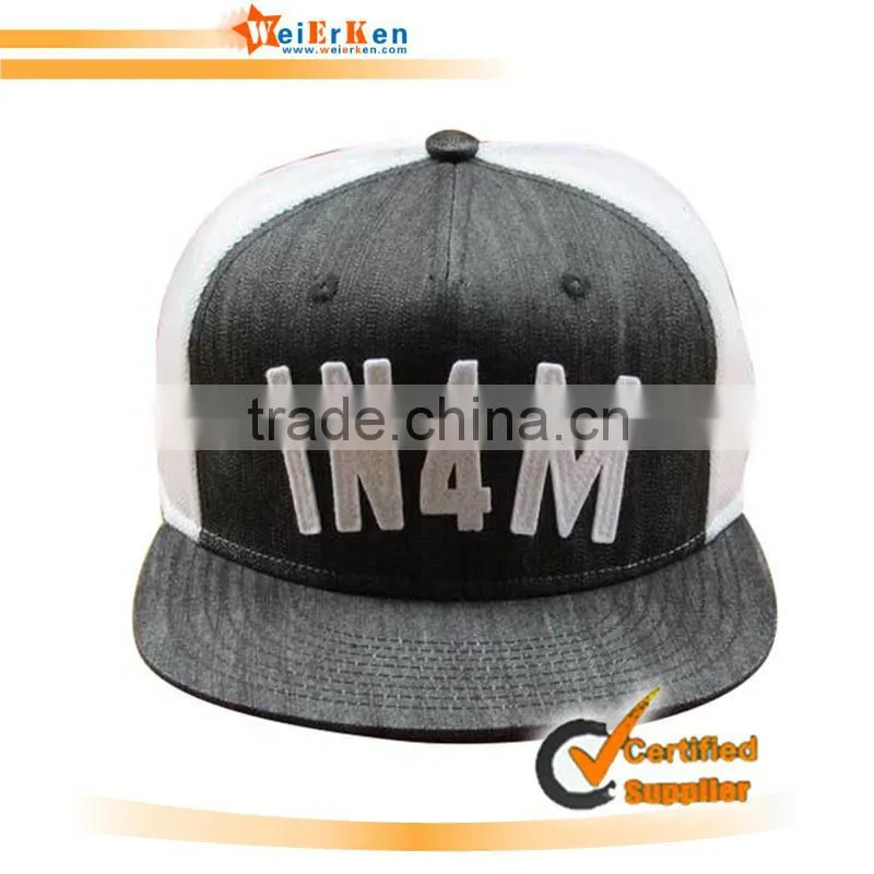 snap back flat cap