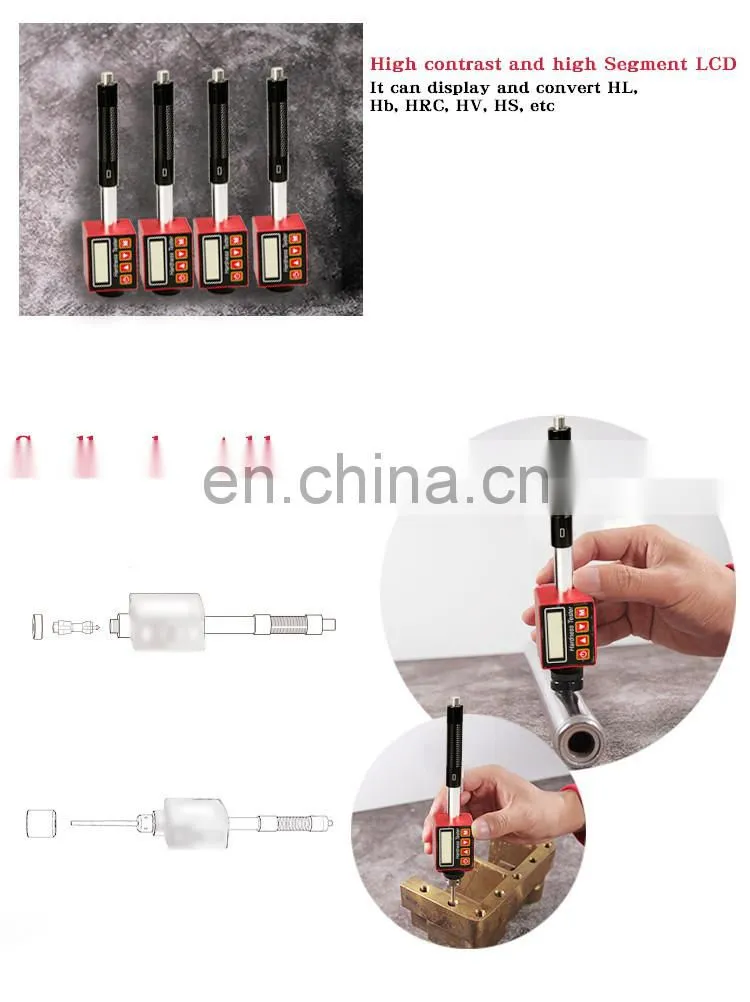 HST New design Leeb Pen Type Digital Portable Hardness Tester for wholesales