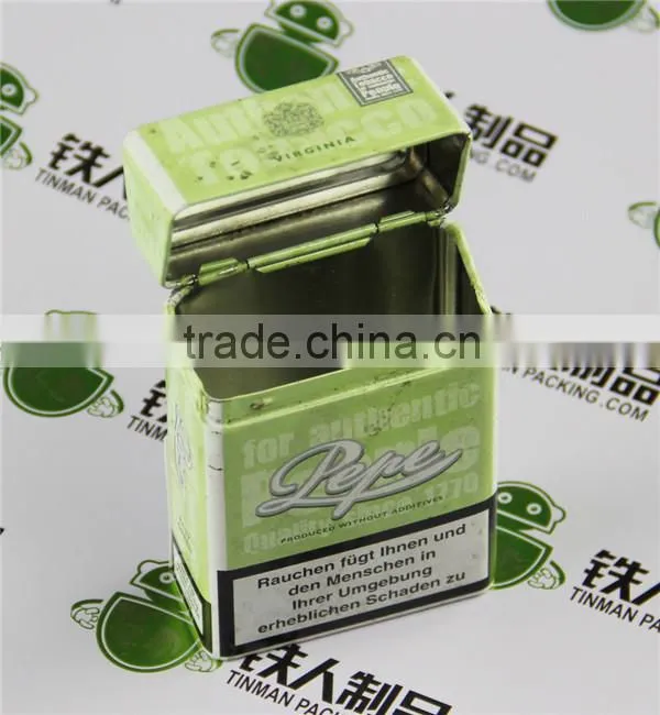 Recycle Tobacco Tin Can