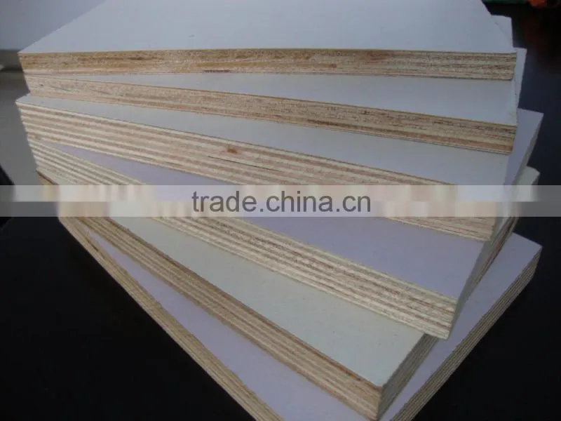 16MM Warm White Melamine plywood