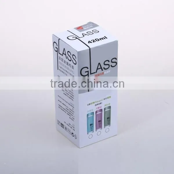 420ML Heat Preservation Glass Tea Tumbler with Strainer