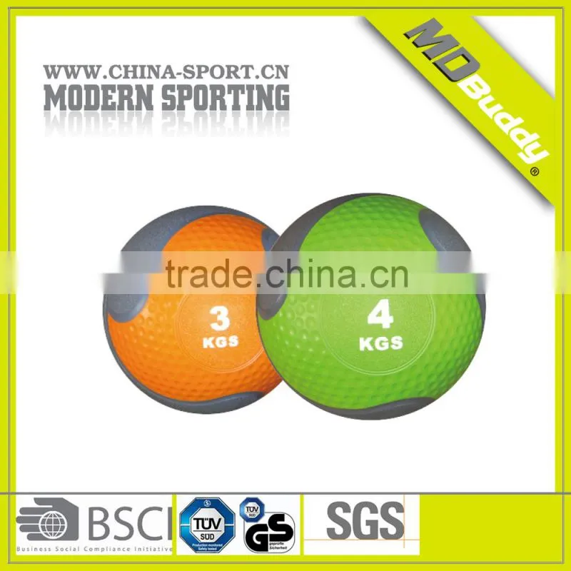 Gym equipment medicine ball with 1 handle