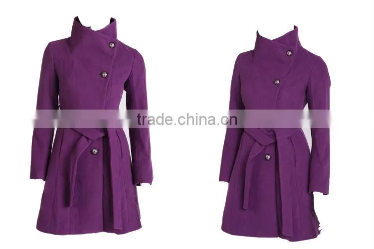 2013 Long Fashion coat for women