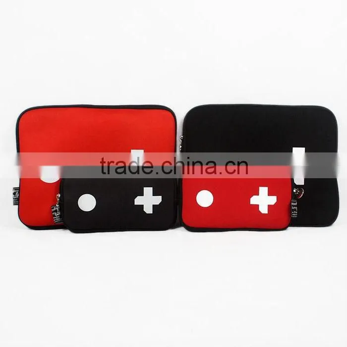 2014 custom pencil case, neoprene fabric material, custom pattern welcomed