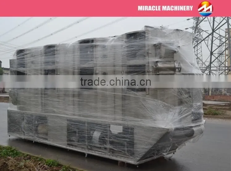 Stainless steel multilayer hot air circulation pressed coconut meat drying machine (SMS:0086 13603989150)
