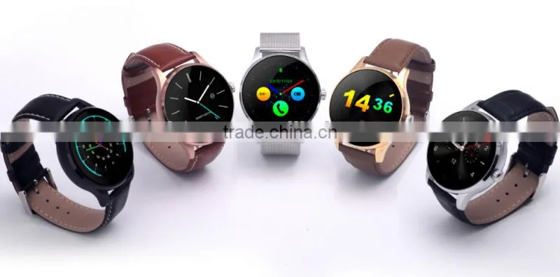 2016 New model touch screen smart watch for IOS can received messages form your mobile phone