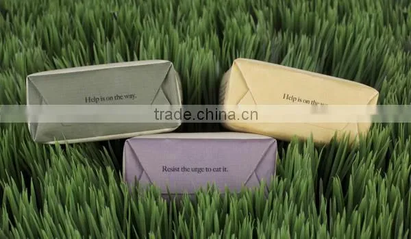 Semi-auto Soap Packing Machine by Coated Paper