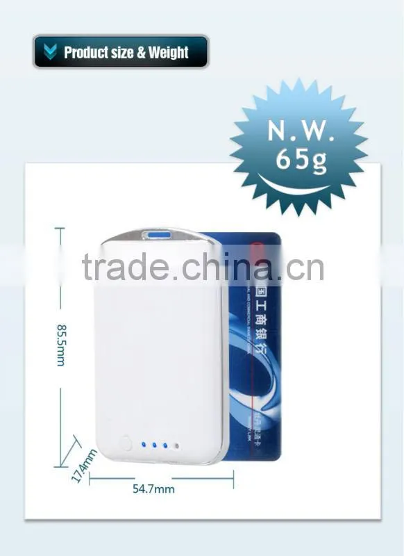 New !! Recharger power pack MP002 -China factory for Smart phone/PSP/MP4/other digital device