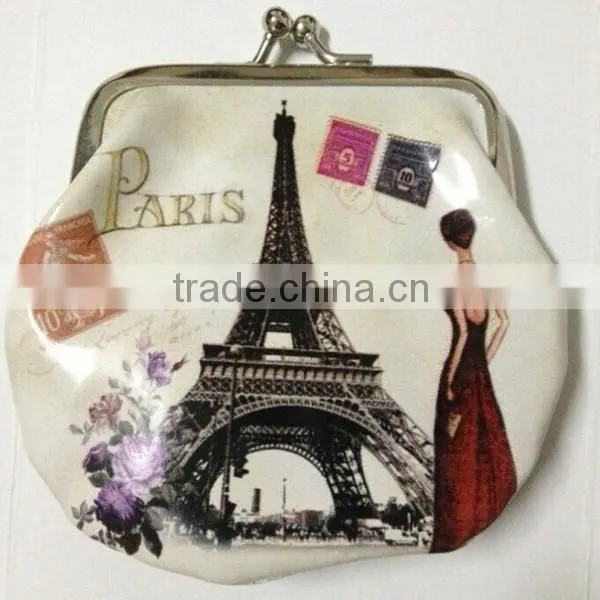 2015 new design metal wallet frame coin purse bags mini purse