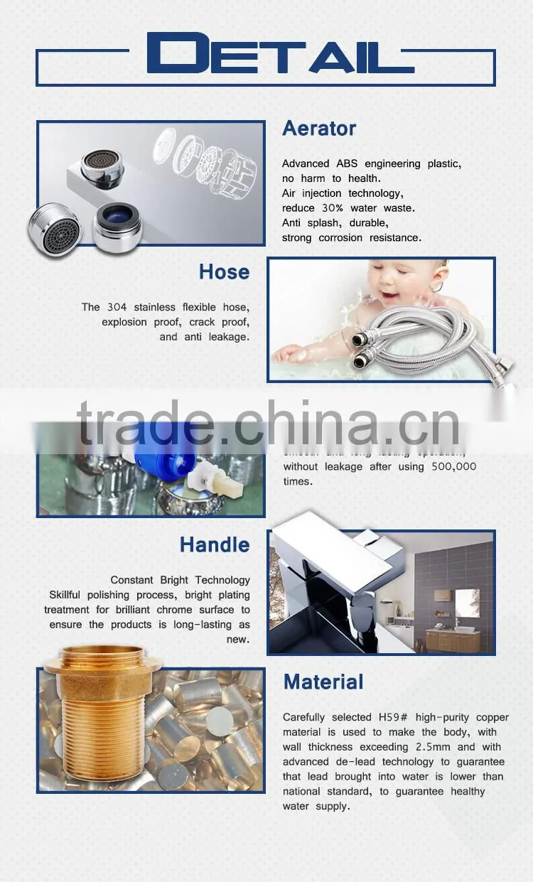 Big Promotion Brass White Surface Door To Door Marketing Product Faucet