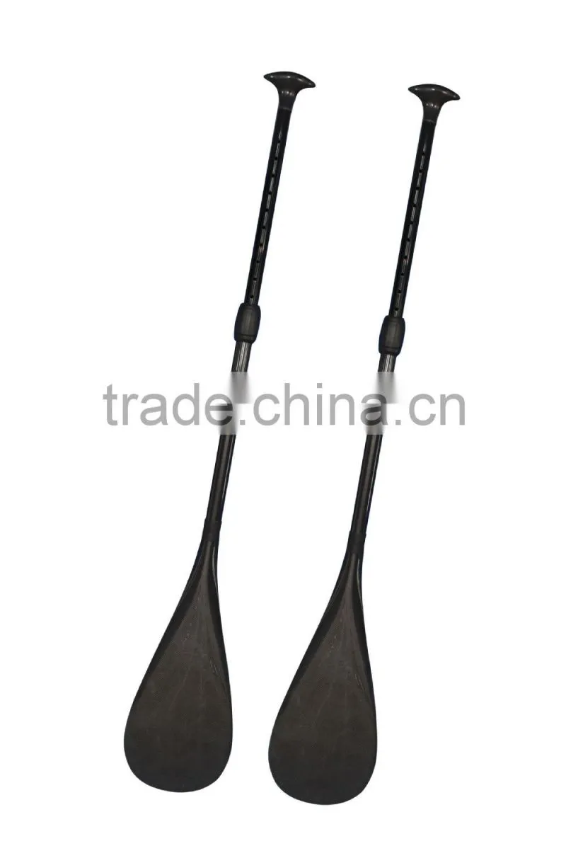 High quality Carbon fiber paddle board sup board/ fiberglass paddle/fiber kayak surfboard paddle
