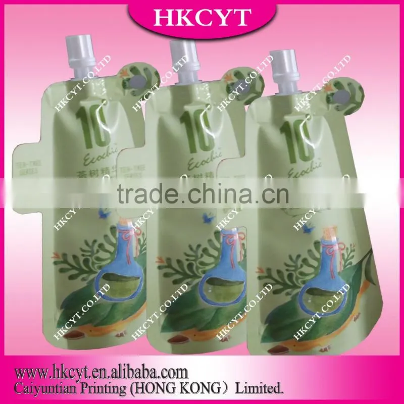 hot sale special shape bag with spout