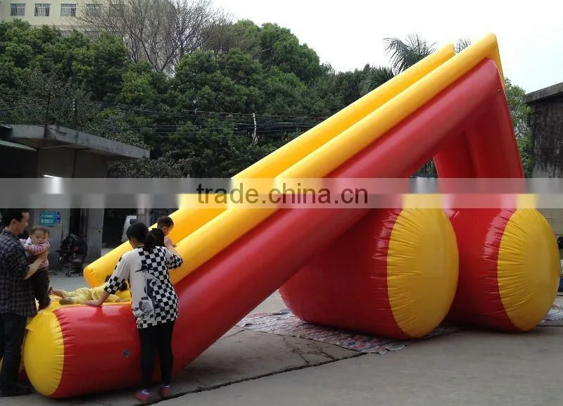 commercial grade inflatable water slides / inflatable slide with pool