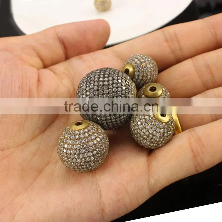 CZ6626 mirco cz pave bracelet flower charm connector,charms for bracelet making