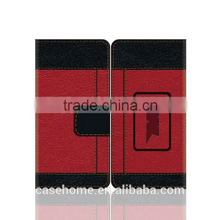 Custom Hand Made Flip Leather Case for iphone SE