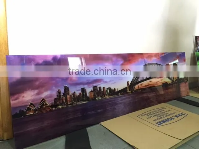 uv hybrid printer for glass, ceramic, acrylic, leather, film, pvc, vinyl, wallpaper