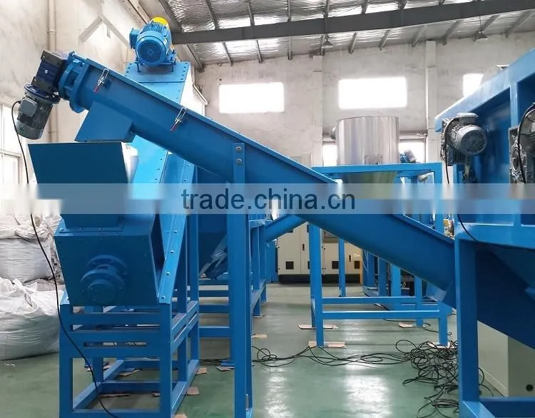 pp woven bag recycling line