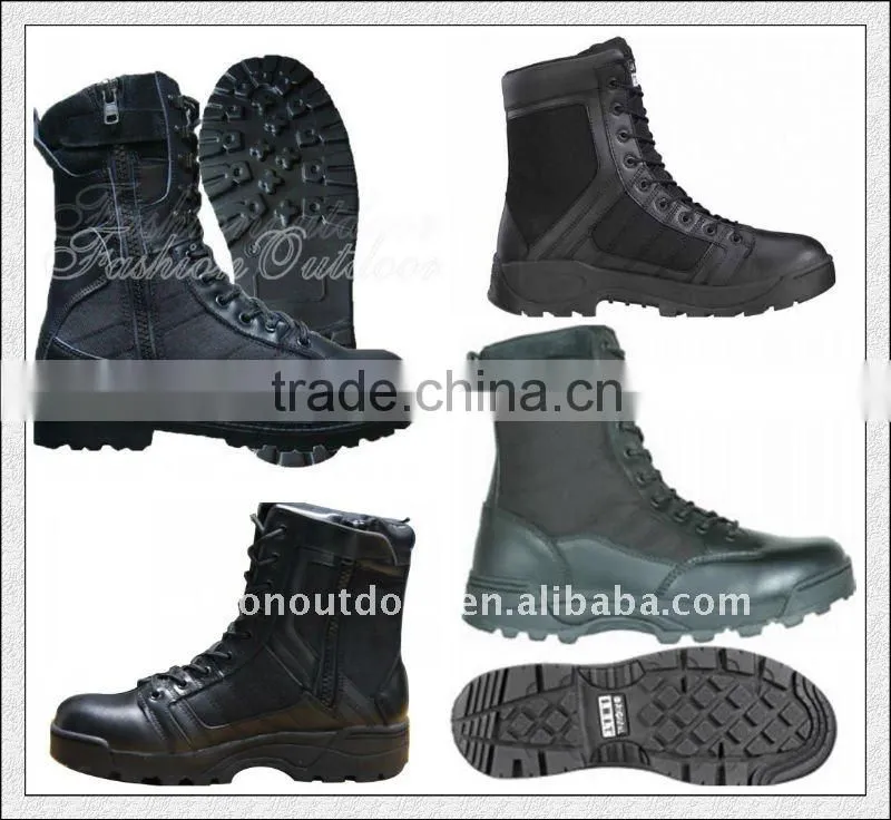 Kids Army black Boots - Kids Army Boots