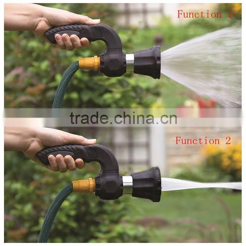Powerful stream blasts away dirt water spray guns
