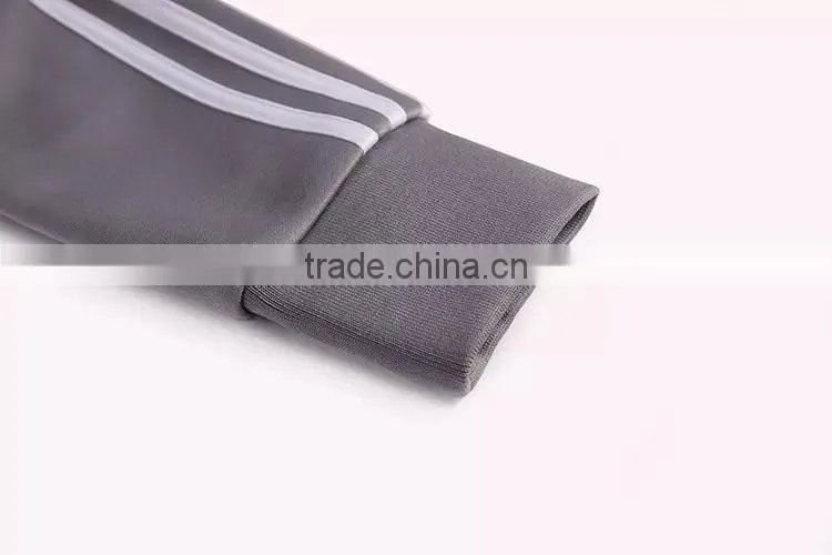 Softshell long gray sports jacket 100polyester softshell jacket long bomber jacket