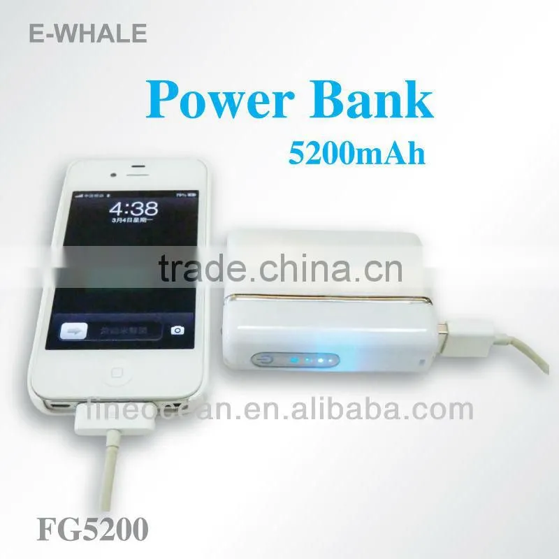 5200mah External Mobile Battery Charger FG5200