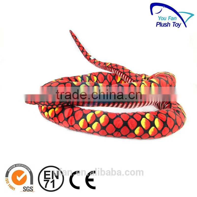stuffed soft children toy long boa snake plush
